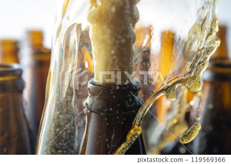 Delicious cold beer 119569366