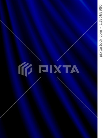 窗簾背景深藍色 119569980