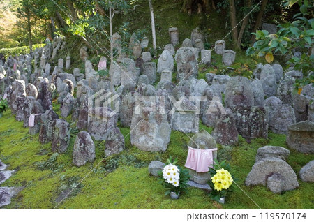 Scenery of the 1000 Stone Buddhas_Kiyomizu-dera Temple Scenery of the 1000 Stone Buddhas_Kiyomizu-dera Temple 119570174