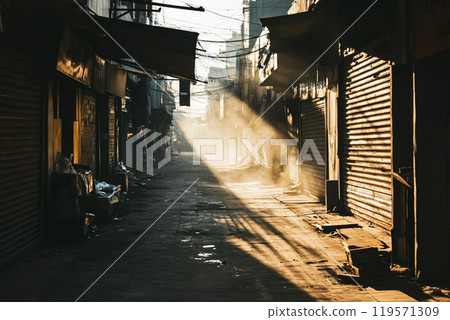 Slum alley 119571309