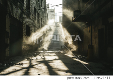 Slum alley 119571311