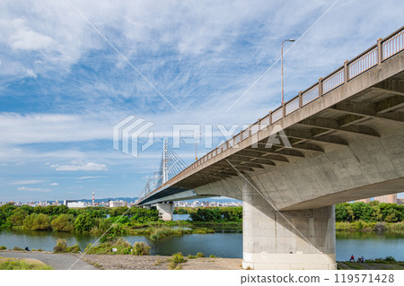 菅原城北橋與魔杖 大阪市 菅原城北橋與魔杖 大阪市 119571428