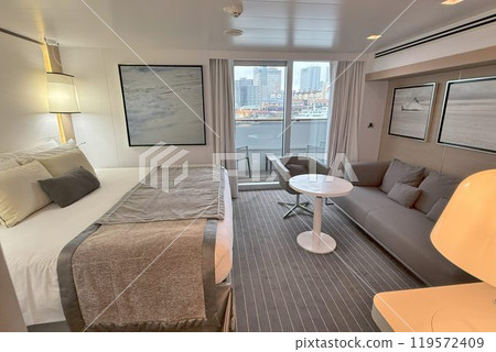 Stylish yacht-like small cruise ship Le Soléal Stylish yacht-like small cruise ship Le Soléal 119572409