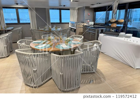 Stylish yacht-like small cruise ship Le Soléal Stylish yacht-like small cruise ship Le Soléal 119572412