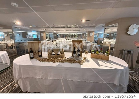 Stylish yacht-like small cruise ship Le Soléal 119572554