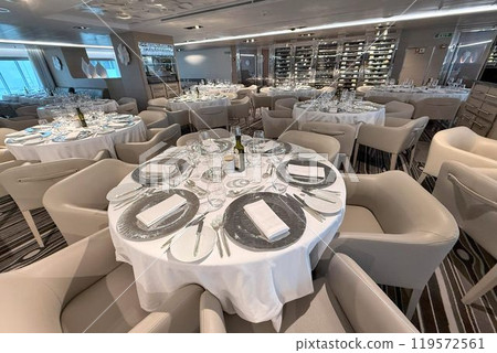 Stylish yacht-like small cruise ship Le Soléal 119572561