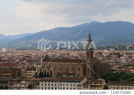 Historical center of Florence viewed from Michelangelo Square Historical center of Florence viewed from Michelangelo Square 119573880