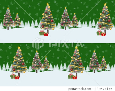 Christmas seamless pattern B-3' Christmas seamless pattern B-3' 119574156