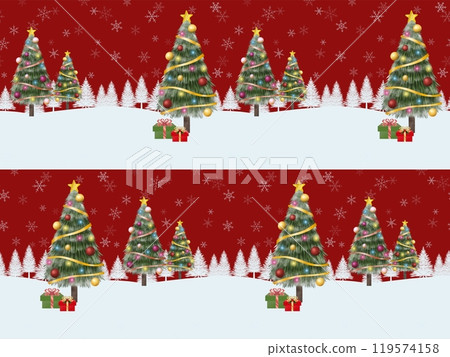 Christmas seamless pattern B-4' 119574158