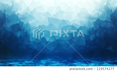 藍色抽象背景 119574177
