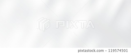 Dappled sunlight and shadow spots background. Natural light scene wallpaper for mockup, template, overlay, poster, banner, card. Bright light rays and beam on surface, wall, ceiling, floor. Vector 119574501