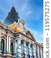 The National Congress building in Plaza Murillo (view of the Bolivian city of La Paz) 119575275
