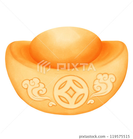 Gold Chinese new year Gold Chinese new year 119575515