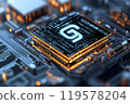 電子板數位背景 119578204