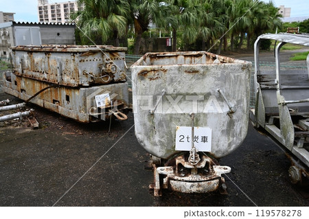 2噸灰車、地下蓄電池機車、長崎市煤礦博物館、長崎市高島 119578278