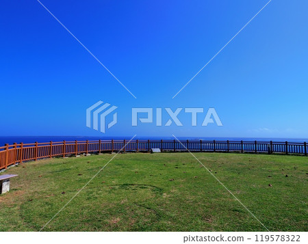 The Pacific Ocean as seen from Cape Chinen (Nanjo City, Okinawa Prefecture) The Pacific Ocean as seen from Cape Chinen (Nanjo City, Okinawa Prefecture) 119578322