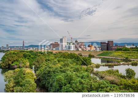 Yodogawa Johoku Wando Group: View from Sugawara Johoku Bridge 119578636
