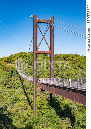 交野市的著名景點：星鞦韆、吊橋、大阪府立森林星田圓地 119578793