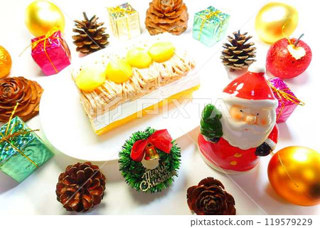 聖誕蛋糕聖誕聖誕老人 119579229