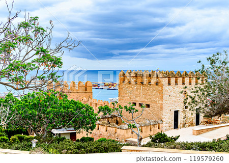 Views of the beautiful Monumental Complex of La Alcazaba in Almeria, Spain Views of the beautiful Monumental Complex of La Alcazaba in Almeria, Spain 119579260