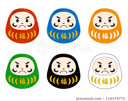 Daruma set Daruma set 119579773