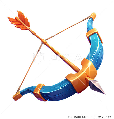 3d archery on transparent background. AI-generated item 3d archery on transparent background. AI-generated item 119579856