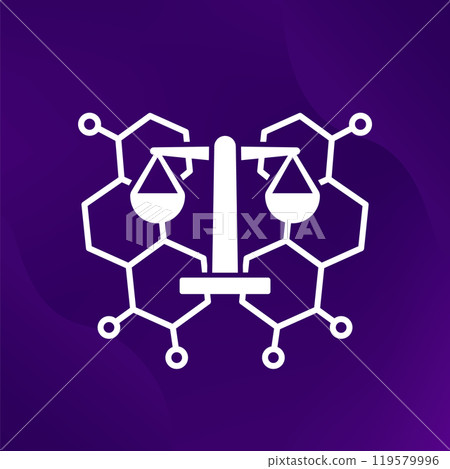 hormonal balance vector icon, balancing hormones hormonal balance vector icon, balancing hormones 119579996