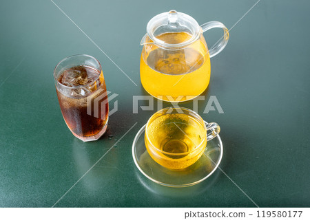 Green tea and oolong tea1 Green tea and oolong tea1 119580177