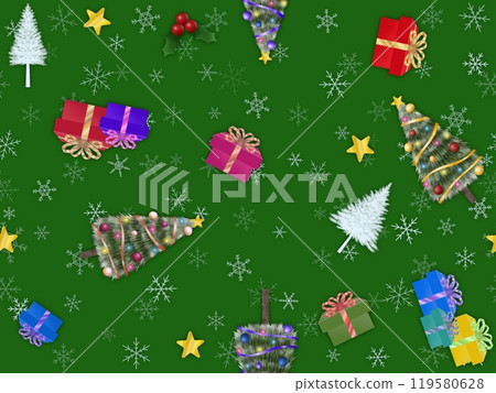 Christmas seamless pattern D-2 Christmas seamless pattern D-2 119580628