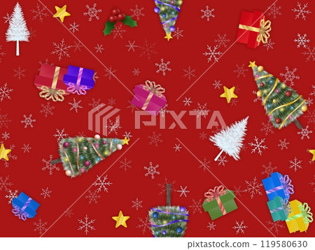 Christmas seamless pattern D-3 Christmas seamless pattern D-3 119580630