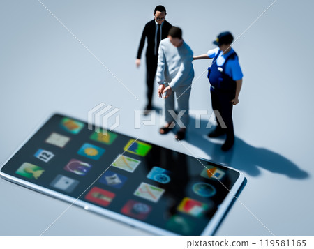 Arrests for crimes involving smartphones 119581165