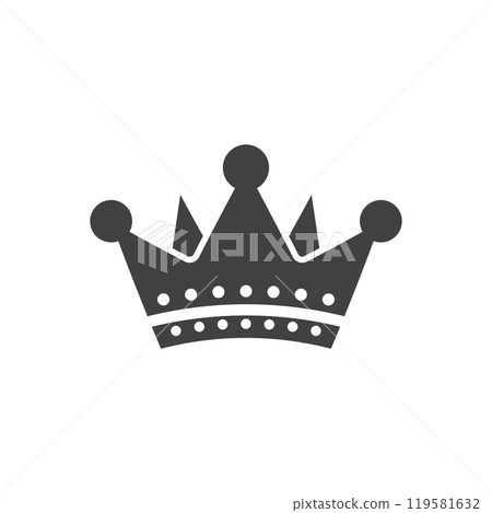 Princess crown icon in flat style. Queen diadem vector illustration on isolated background. Luxury tiara sign business concept. Princess crown icon in flat style. Queen diadem vector illustration on isolated background. Luxury tiara sign business concept. 119581632