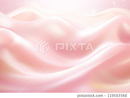 淺粉色波浪背景 119583568