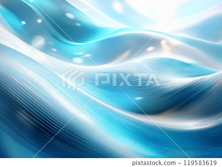 Light blue wave background 119583619