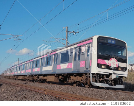 常磐線上行駛的E501系列SAKIGAKE 常磐線上行駛的E501系列SAKIGAKE 119583662