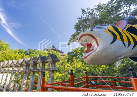 奈良朝來孫師寺 世界上最吉利的老虎 119583757