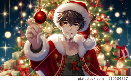 Handsome Santa Claus Handsome Santa Claus 119584217