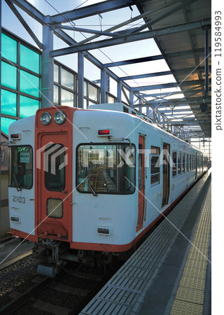 一畑列車，日本島根縣出雲市的列車 119584993