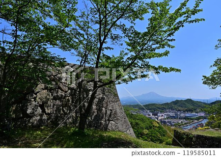 The view from Yonago Castle The view from Yonago Castle 119585011
