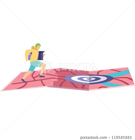 Fast order delivery icon courier service vector Fast order delivery icon courier service vector 119585883