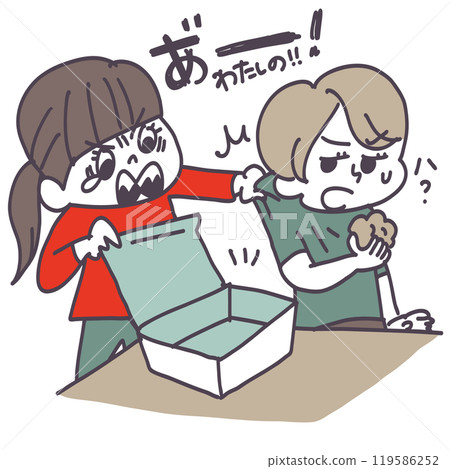 吃甜食後兄弟姊妹打架 119586252