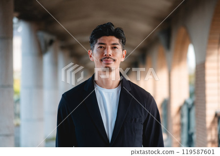 Men wearing setup Men wearing setup 119587601
