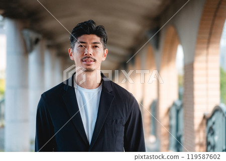 Men wearing setup Men wearing setup 119587602