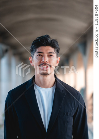 Men wearing setup Men wearing setup 119587604