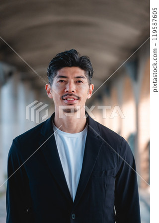 男人穿著設置 男人穿著設置 119587605