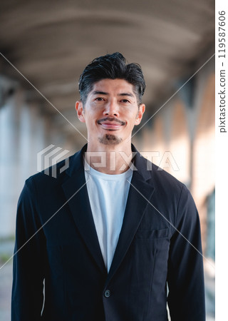 Men wearing setup Men wearing setup 119587606