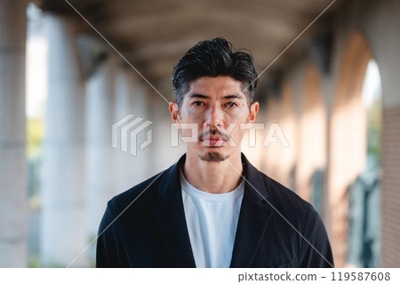 Men wearing setup 119587608