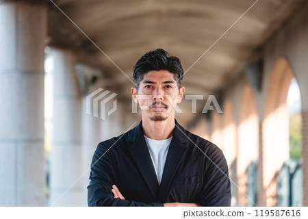 Men wearing setup 119587616