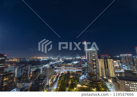 神戶的美麗夜景（神戶市役所展望大廳） 119587666