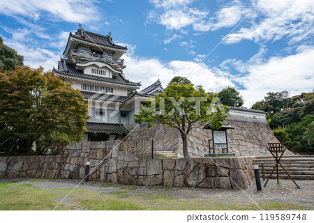 Oyama Castle and stone walls Oyama Castle and stone walls 119589748